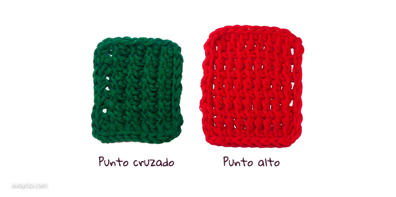 Punto Tunecino Básico Red de Crochet Tunecino Uno De Los Puntos